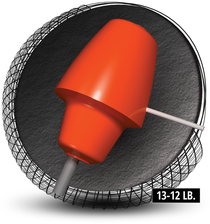3-D Offset Assault core for thirteen to twelve pound bowling balls..