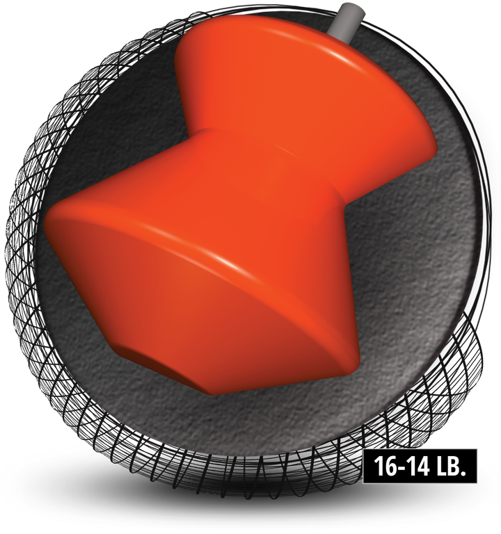 Arctic VIBE core for sixteen to fourteen pound bowling balls.