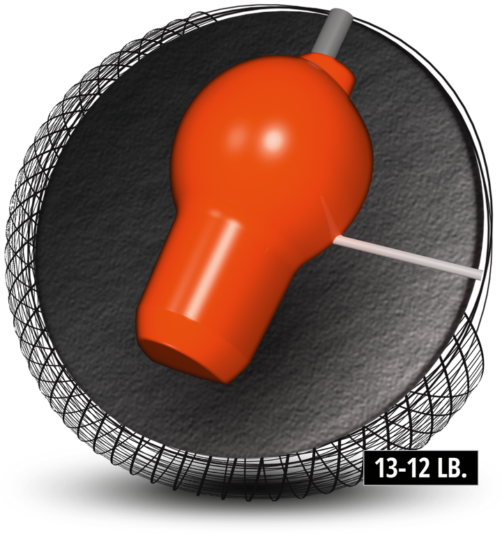 The Black Widow Tour V1 core for thirteen to twelve pound bowling balls.