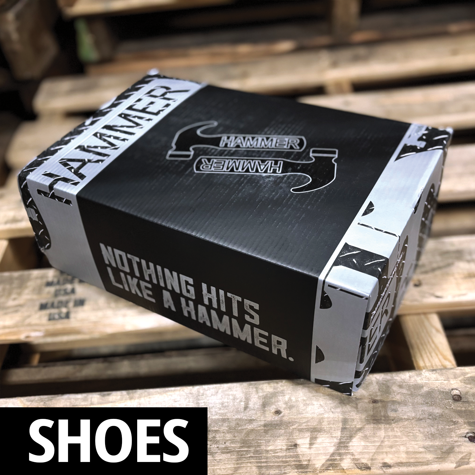 Power Diesel Night box on pallet